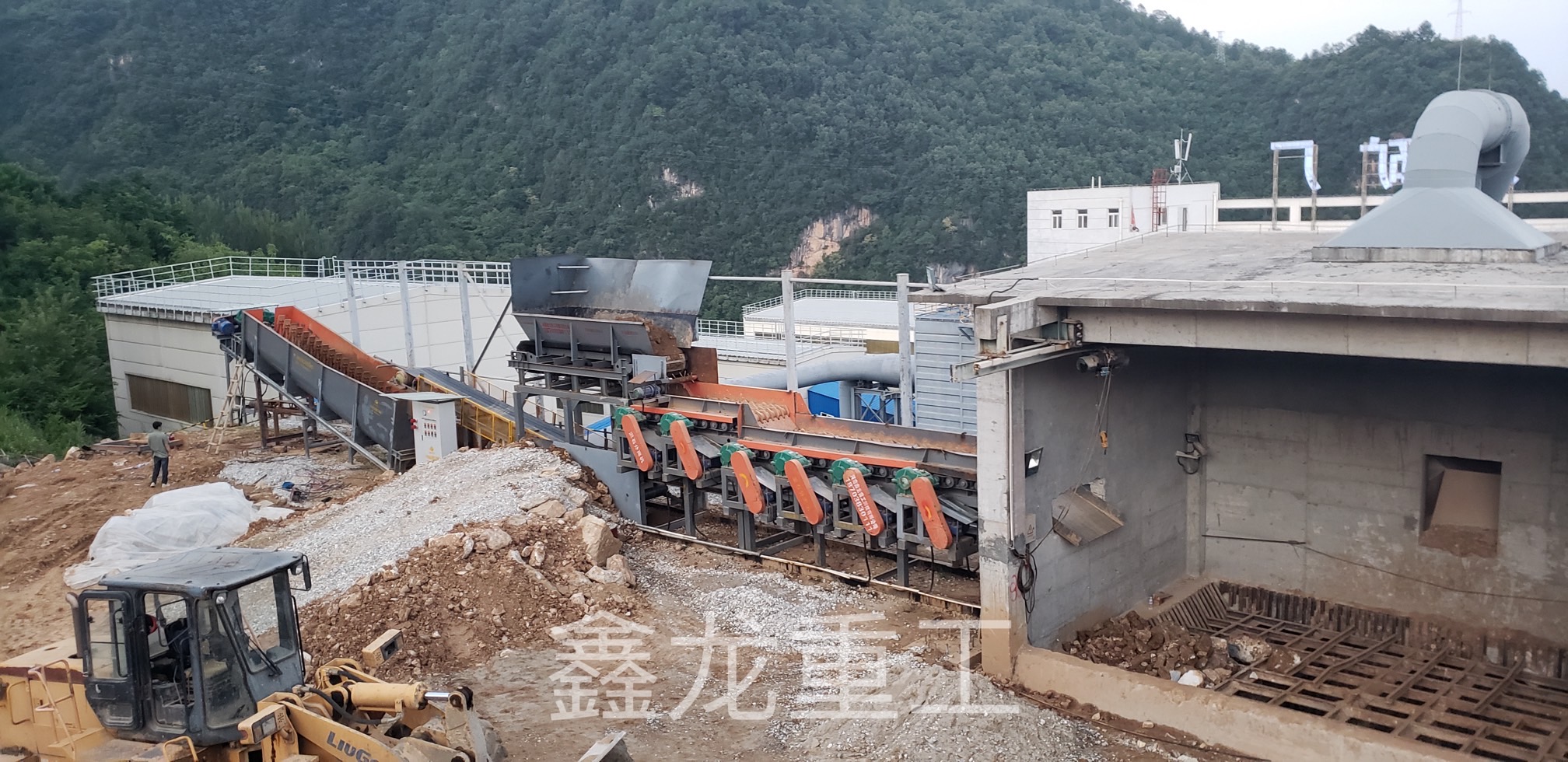 鎢礦泥石分離、洗礦生產(chǎn)線(xiàn)